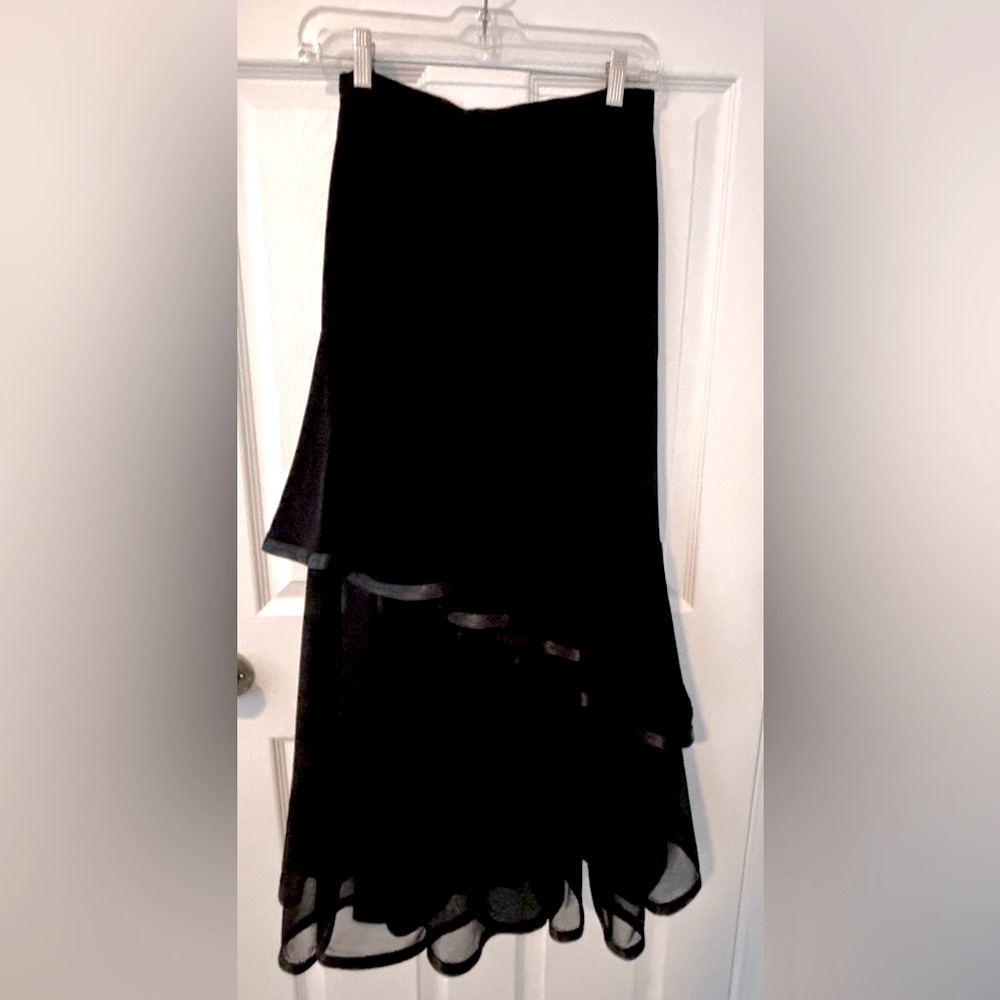 Ballroom Dance Ruffled Skirt, size Medium